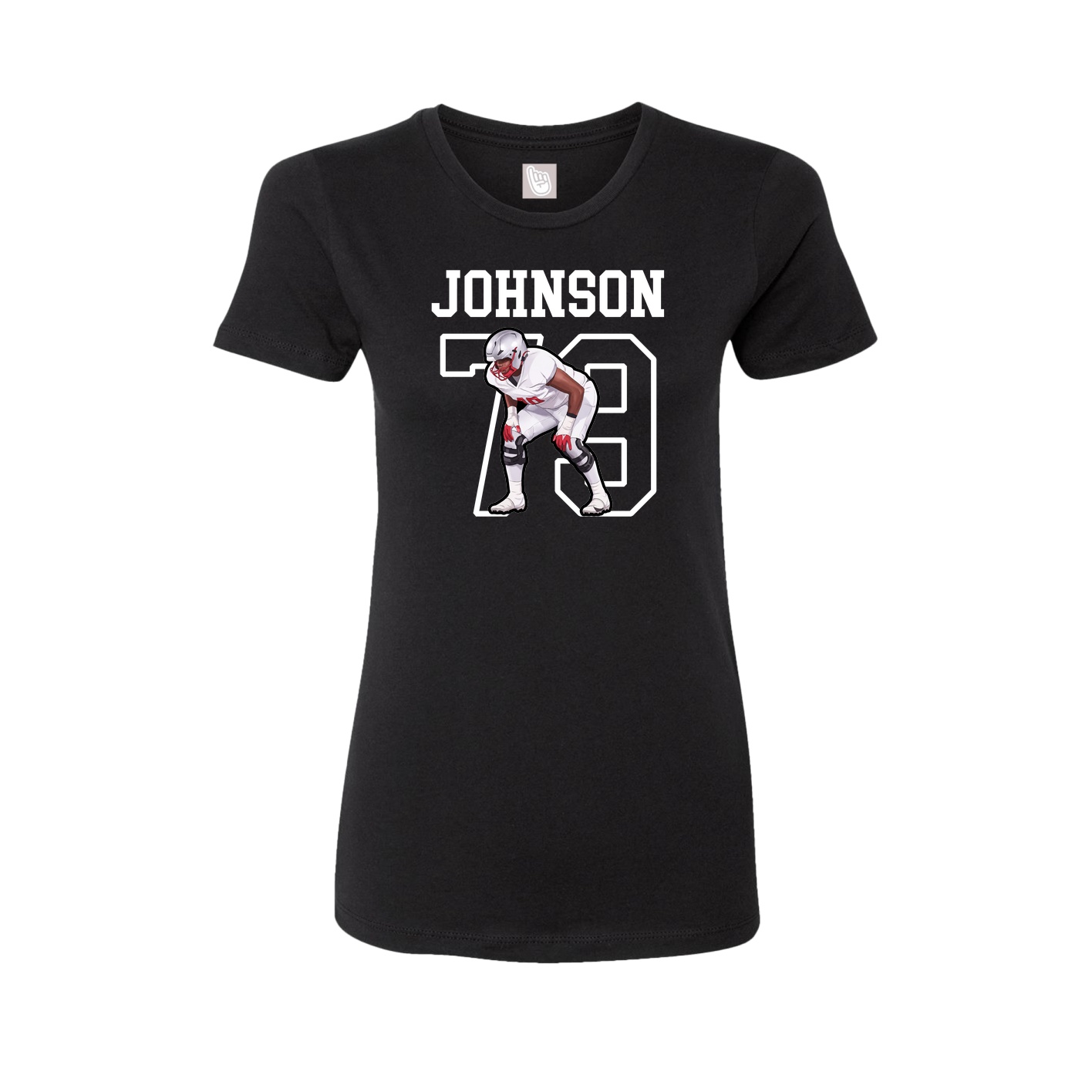 Fitted Women's Tee — Shirsey in Black