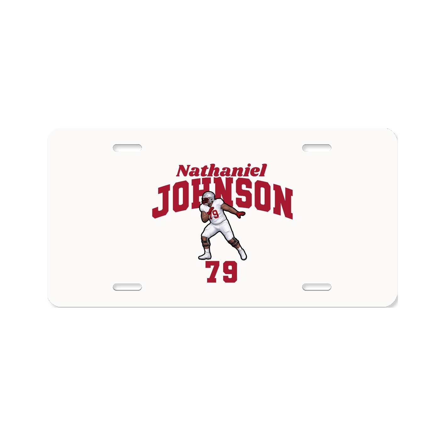 License Plate — Signature Arch in Classic