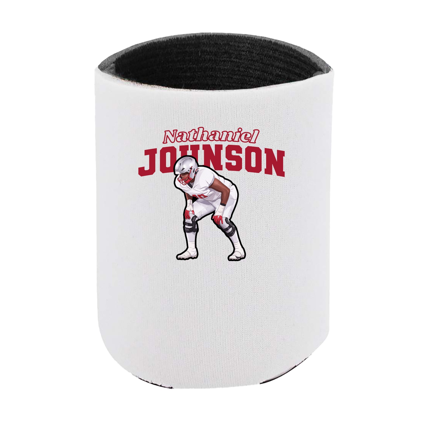 Can Holder — Name Arch in White