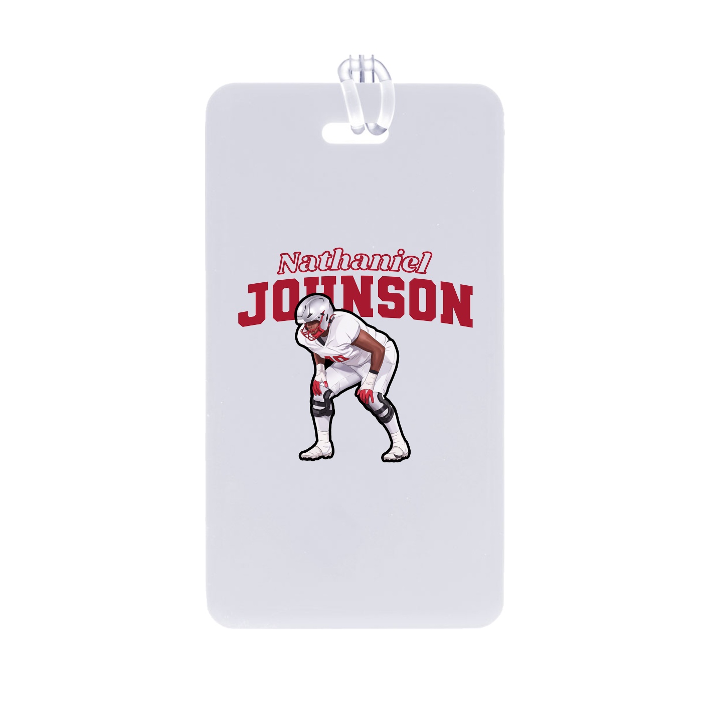 Bag Tag — Name Arch in Classic