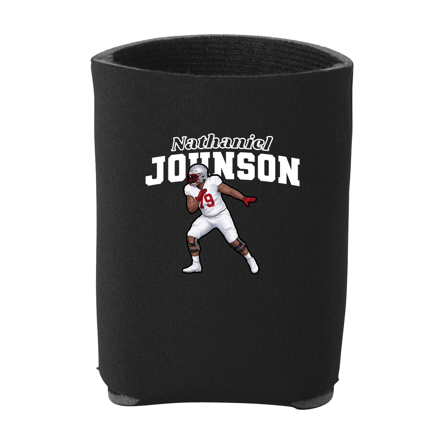 Can Holder — Name Arch in Black