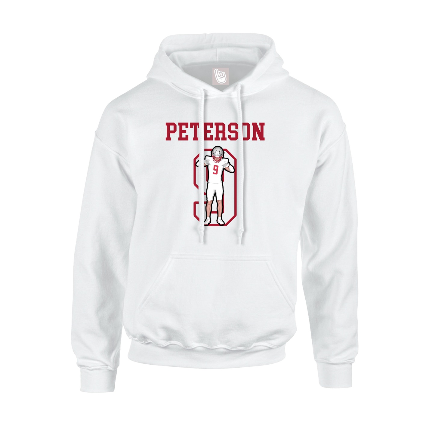 Youth Hoodie — Shirsey in White