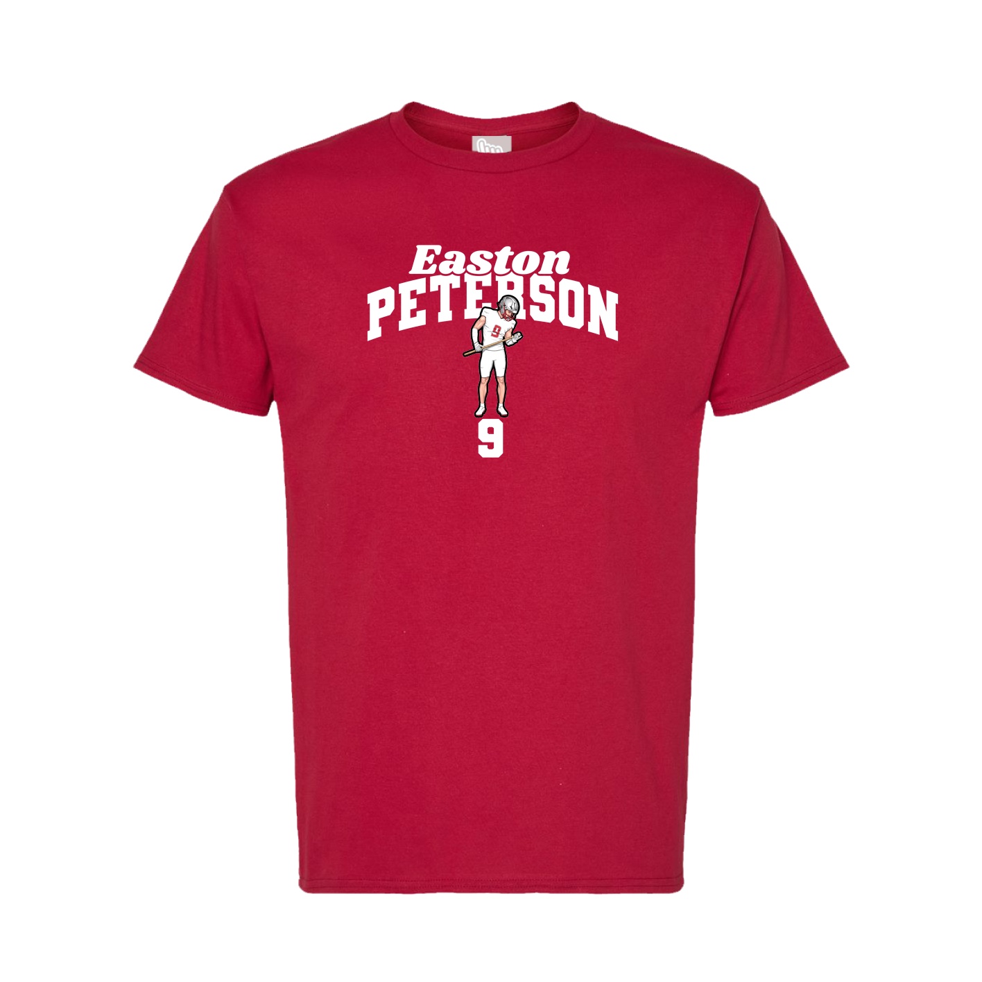 Tee — Signature Arch in Crimson
