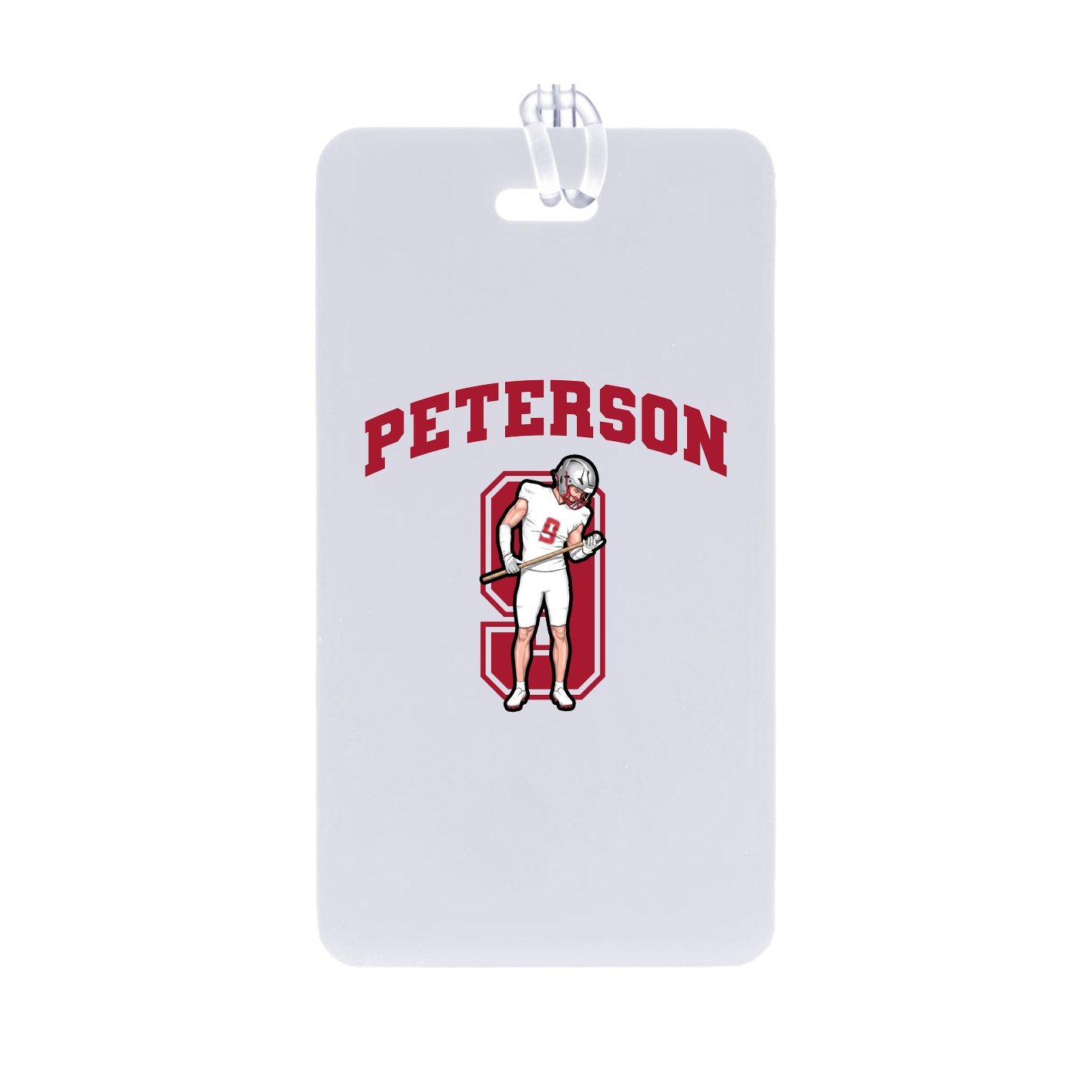 Bag Tag — Number in Classic