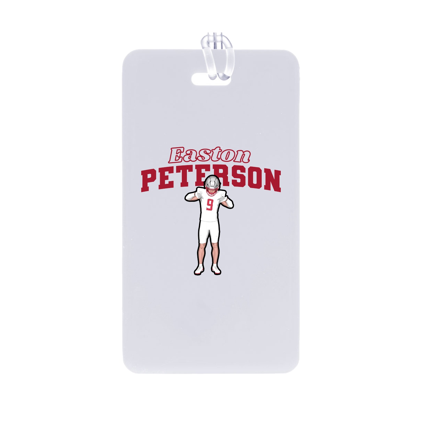 Bag Tag — Name Arch in Classic