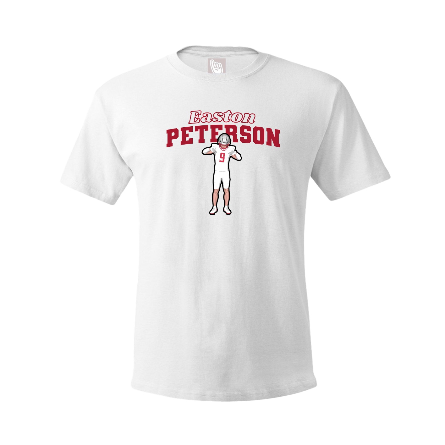 Tee — Name Arch in White