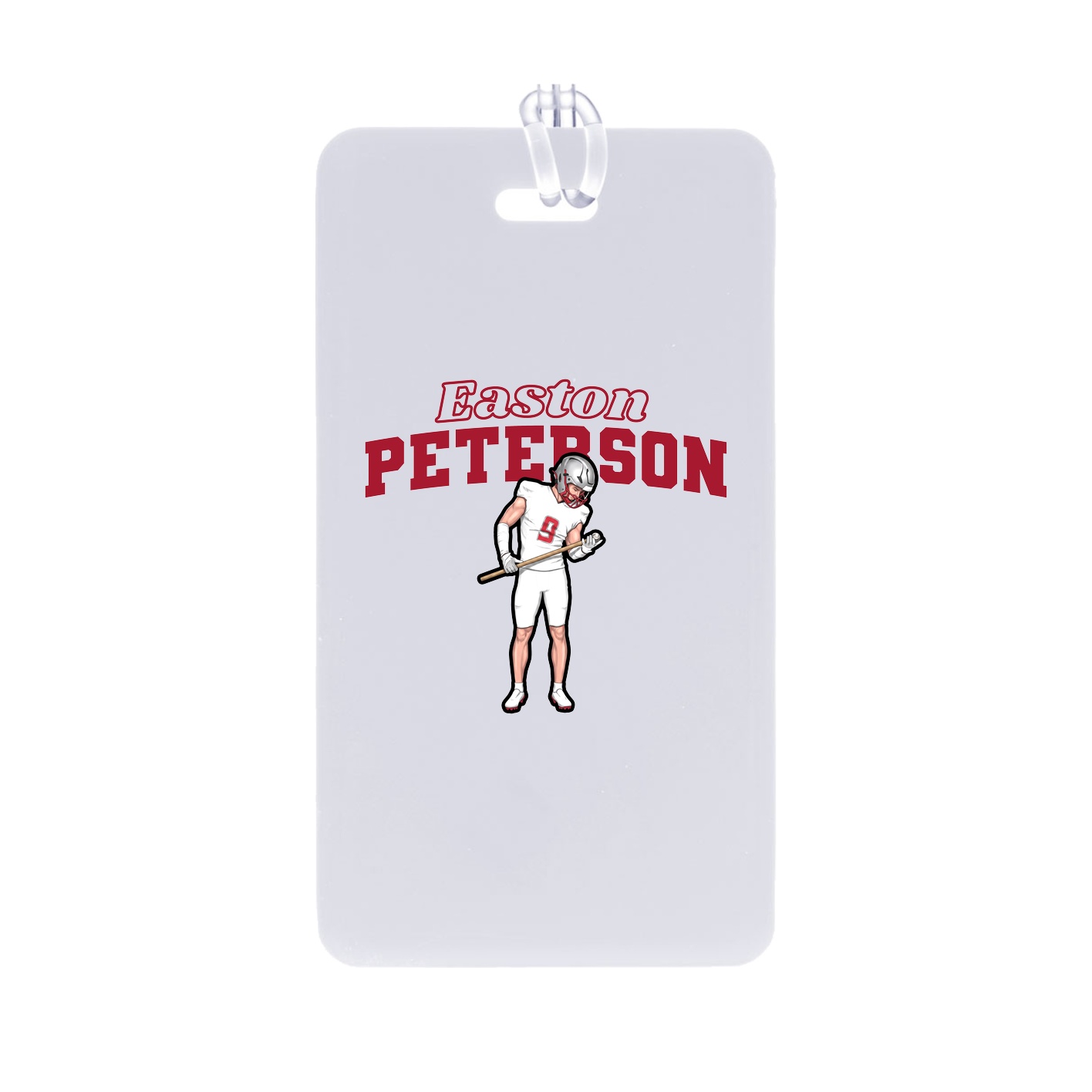 Bag Tag — Name Arch in Classic