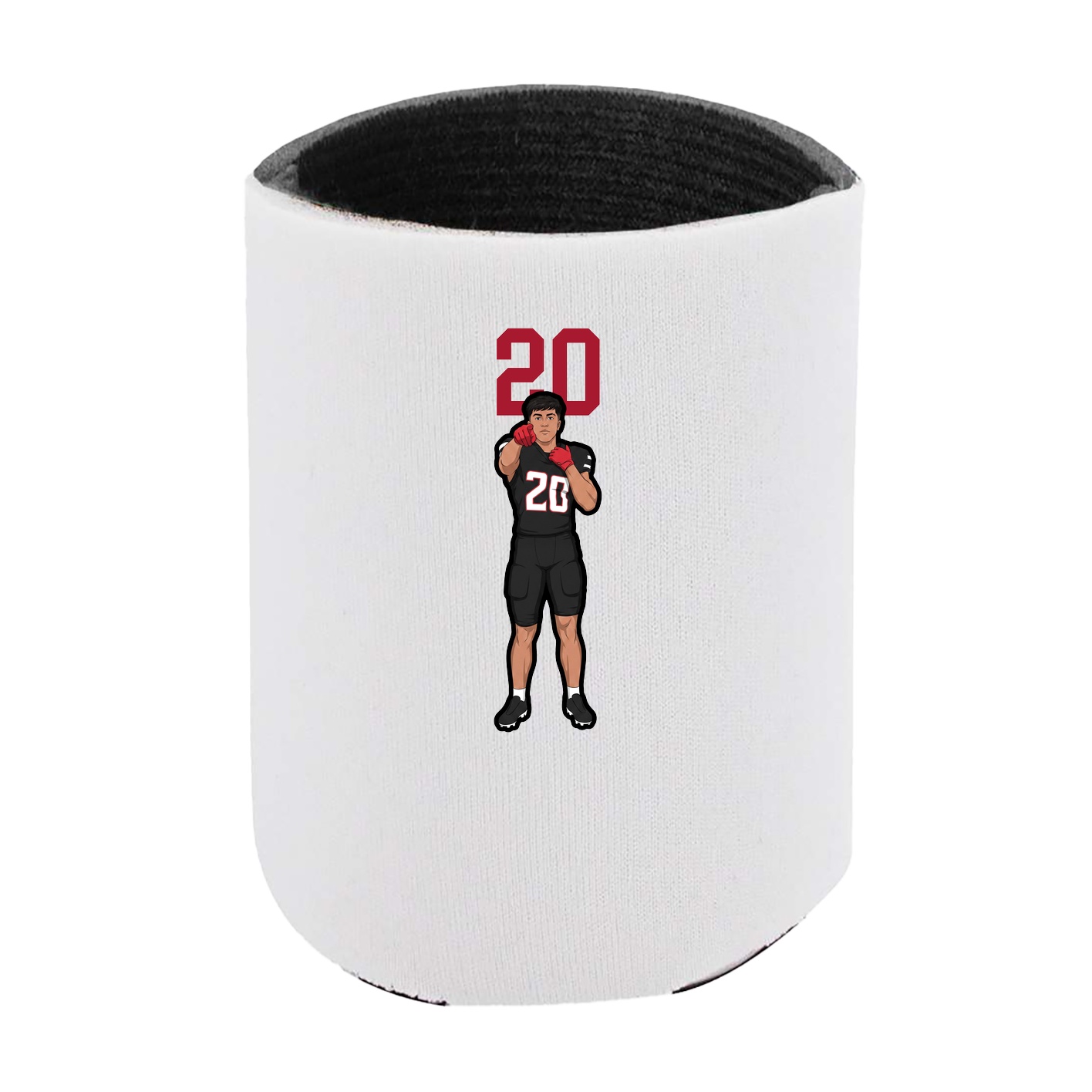 Can Holder — Number Top in White