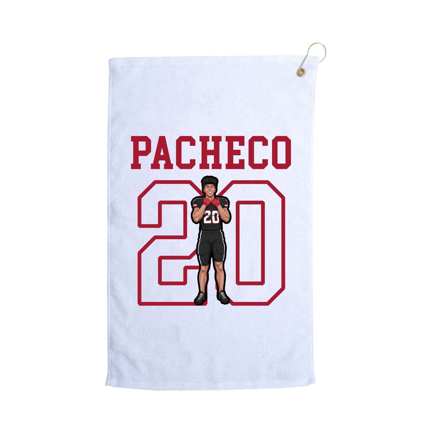 Golf Towel — Shirsey in White