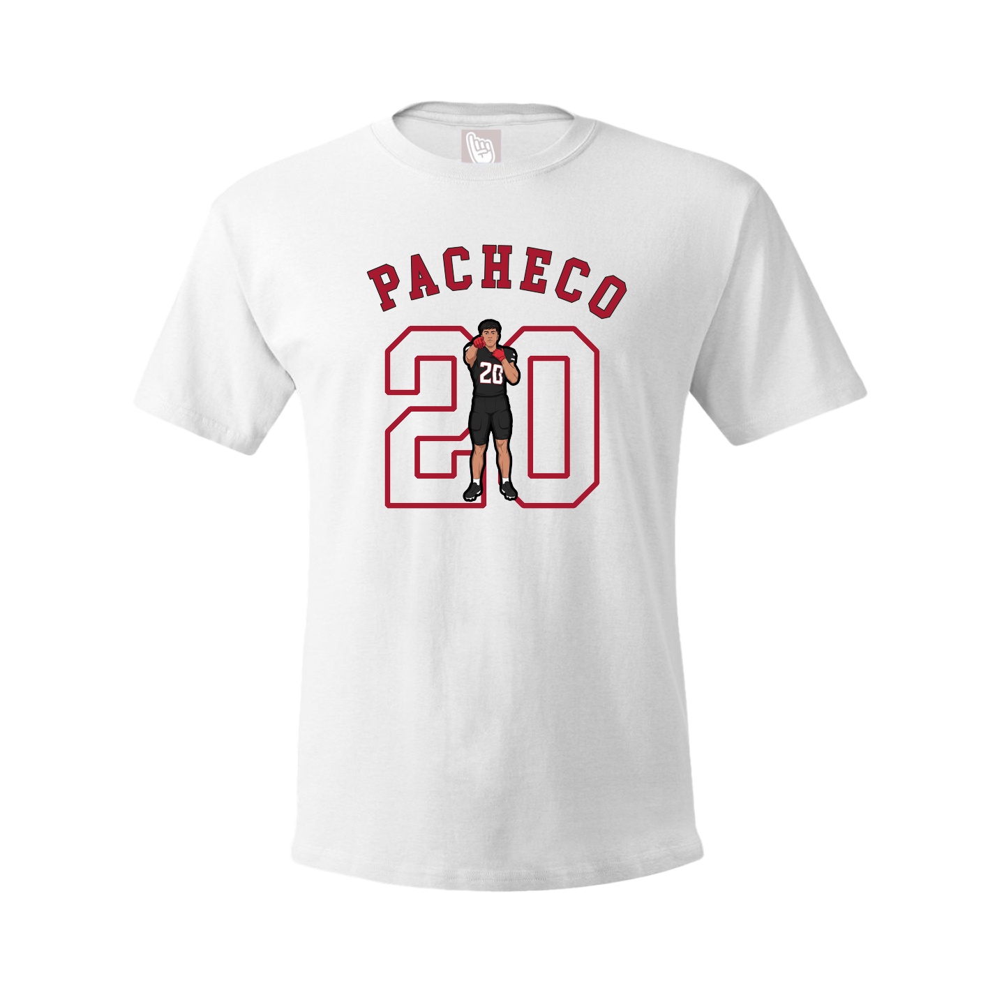 Youth Tee — Shirsey Arch in White