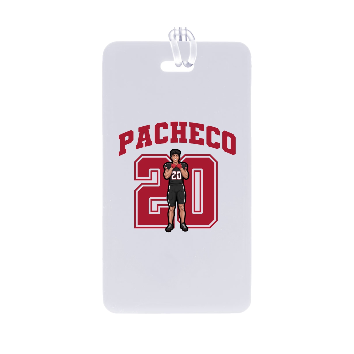 Bag Tag — Number in Classic