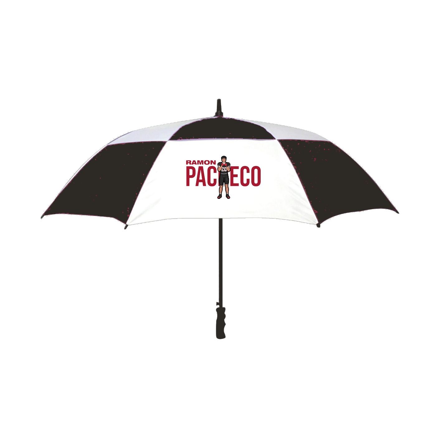 Golf Umbrella — Player Name in Black
