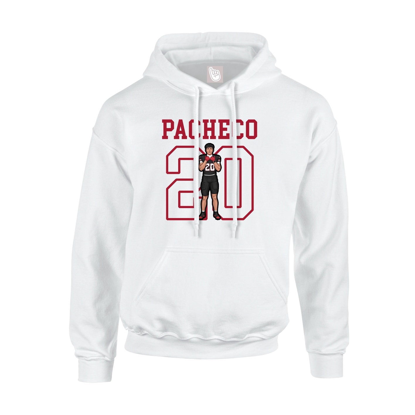Youth Hoodie — Shirsey in White