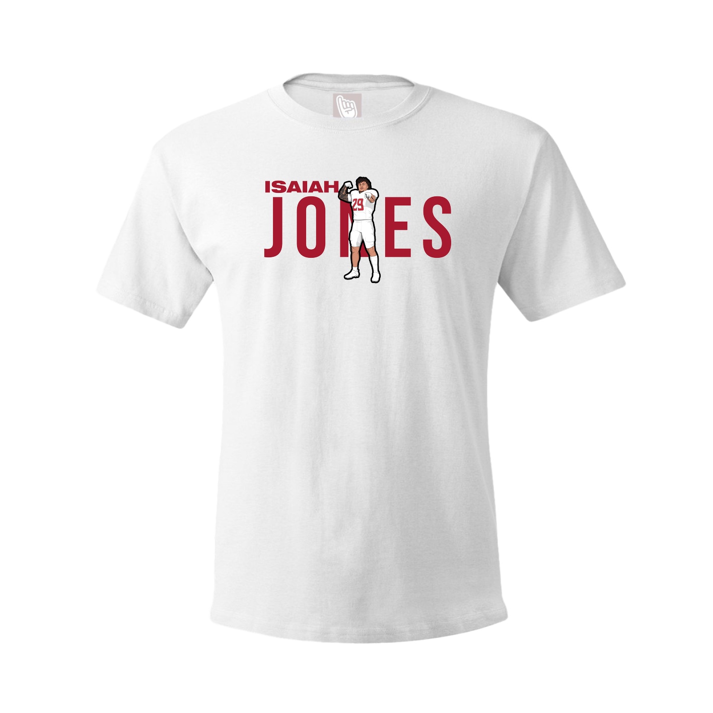 Youth Tee — Player Name in White