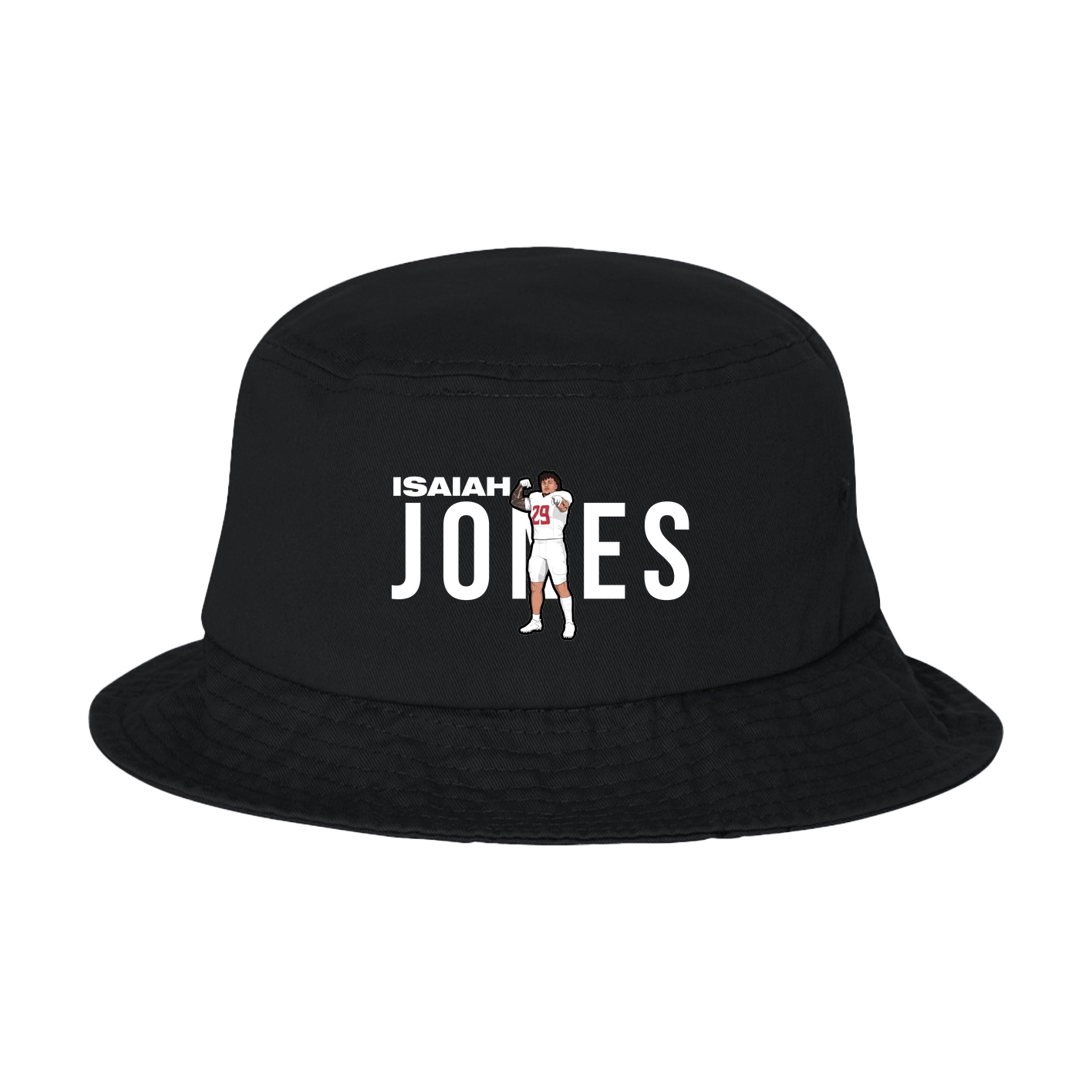 Bucket Cap — Player Name in Black