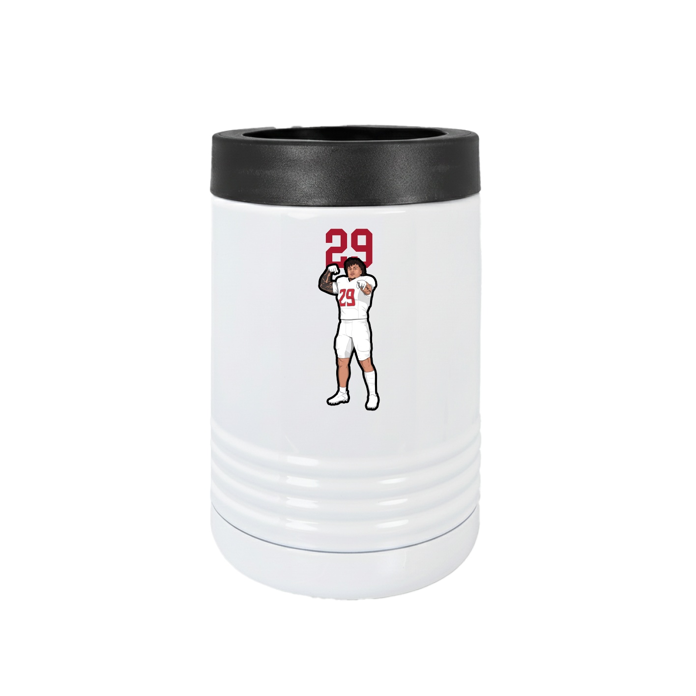 Beverage Holder — Number Top in White