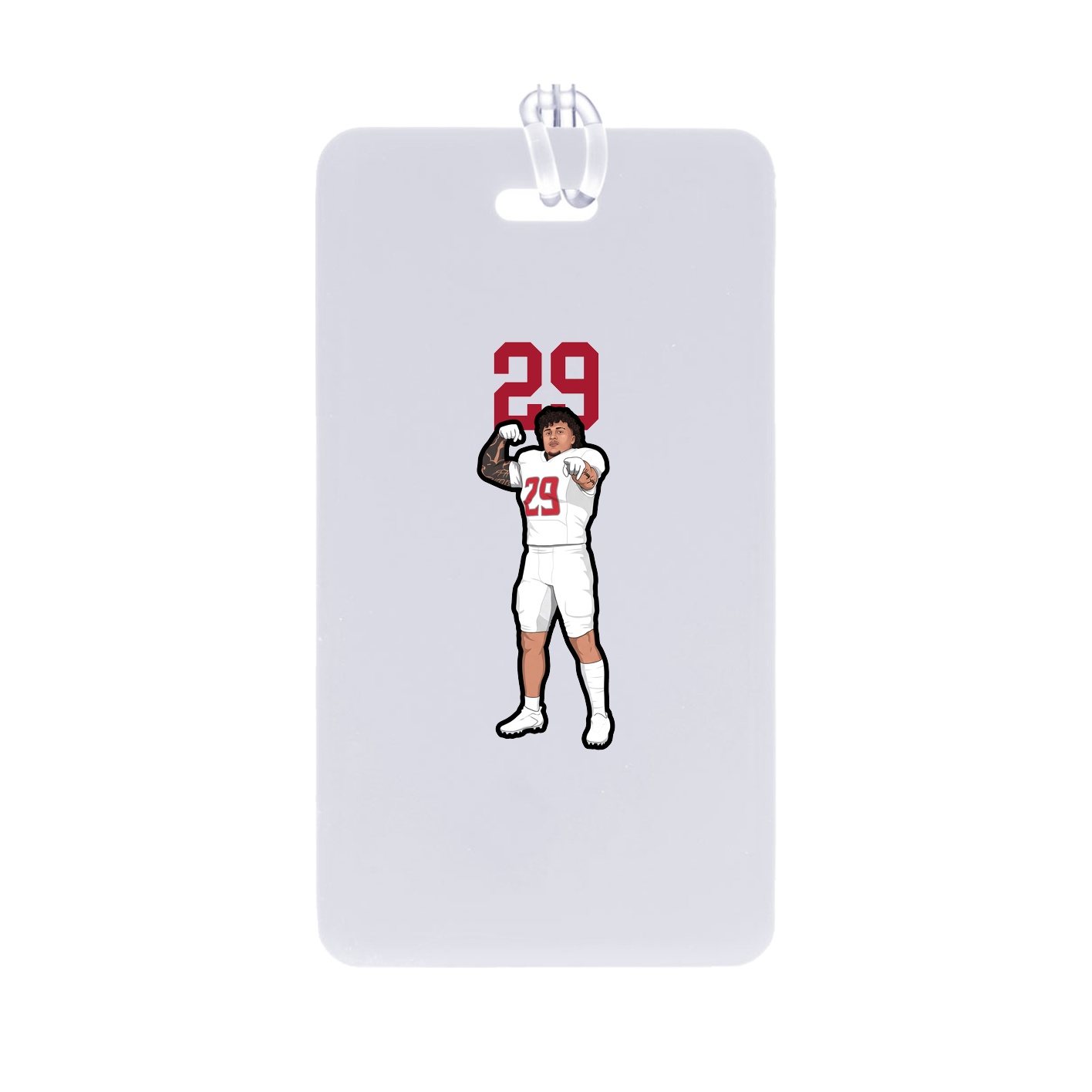 Bag Tag — Number Top in Classic