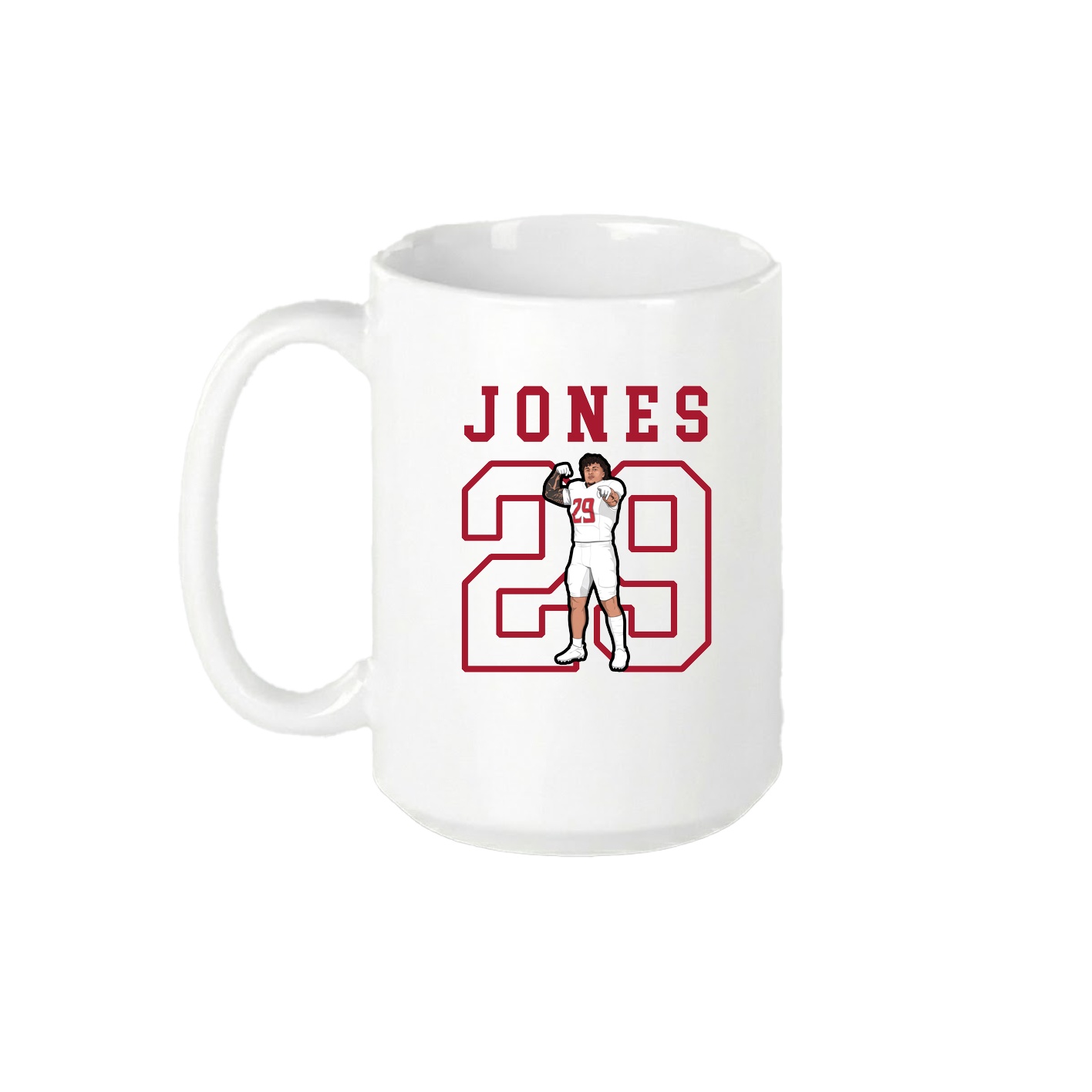 15oz Coffee Mug — Shirsey in White