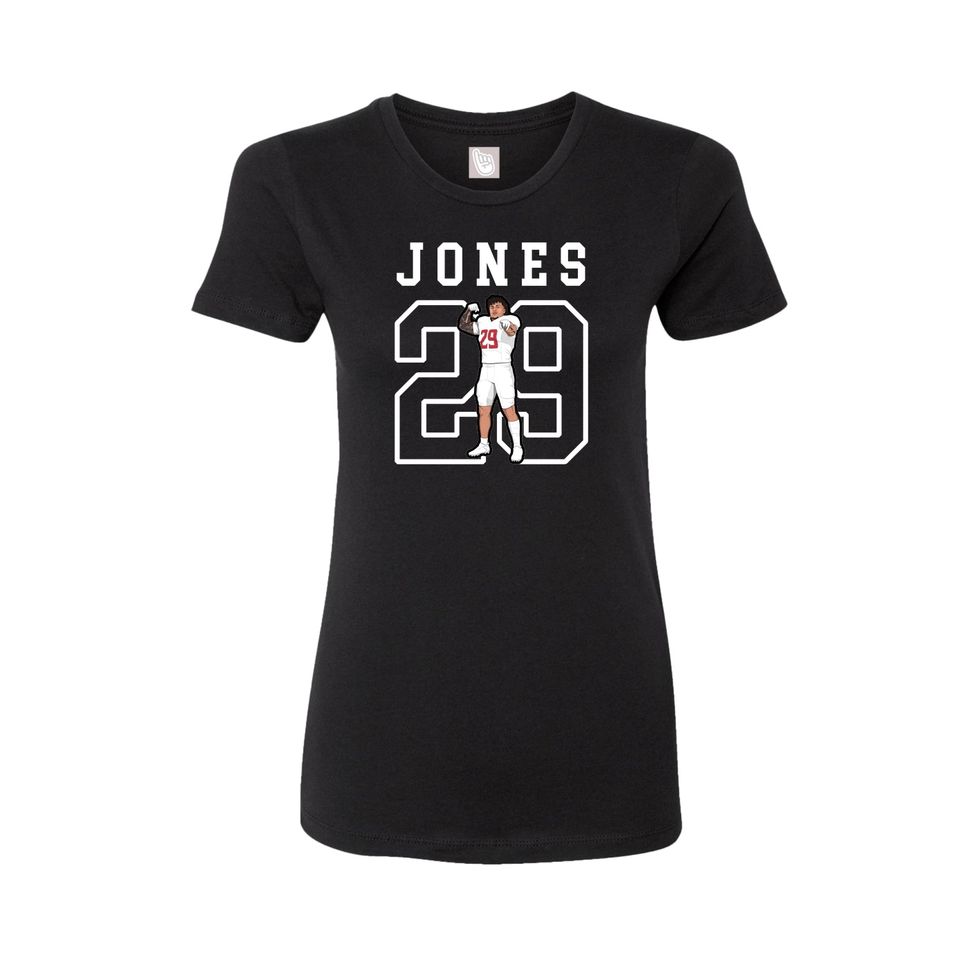 Fitted Women's Tee — Shirsey in Black