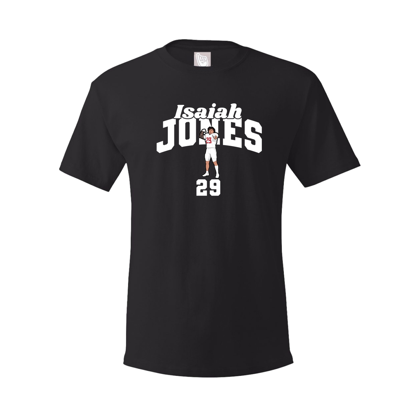 Youth Tee — Signature Arch in Black