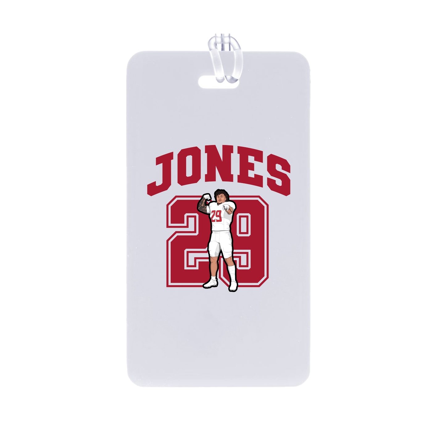 Bag Tag — Number in Classic