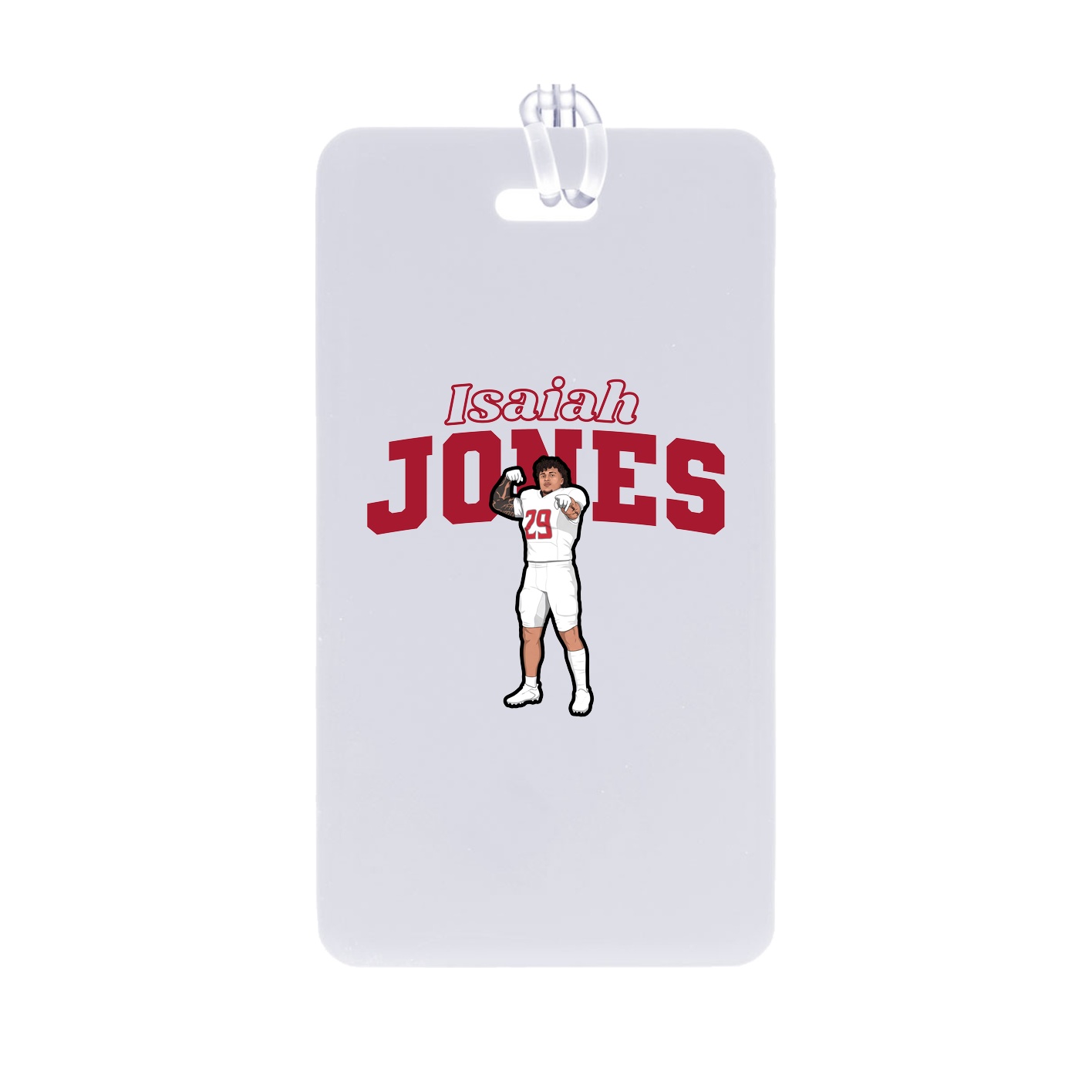 Bag Tag — Name Arch in Classic