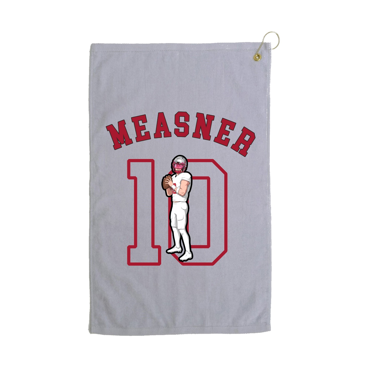 Golf Towel — Shirsey Arch in Grey