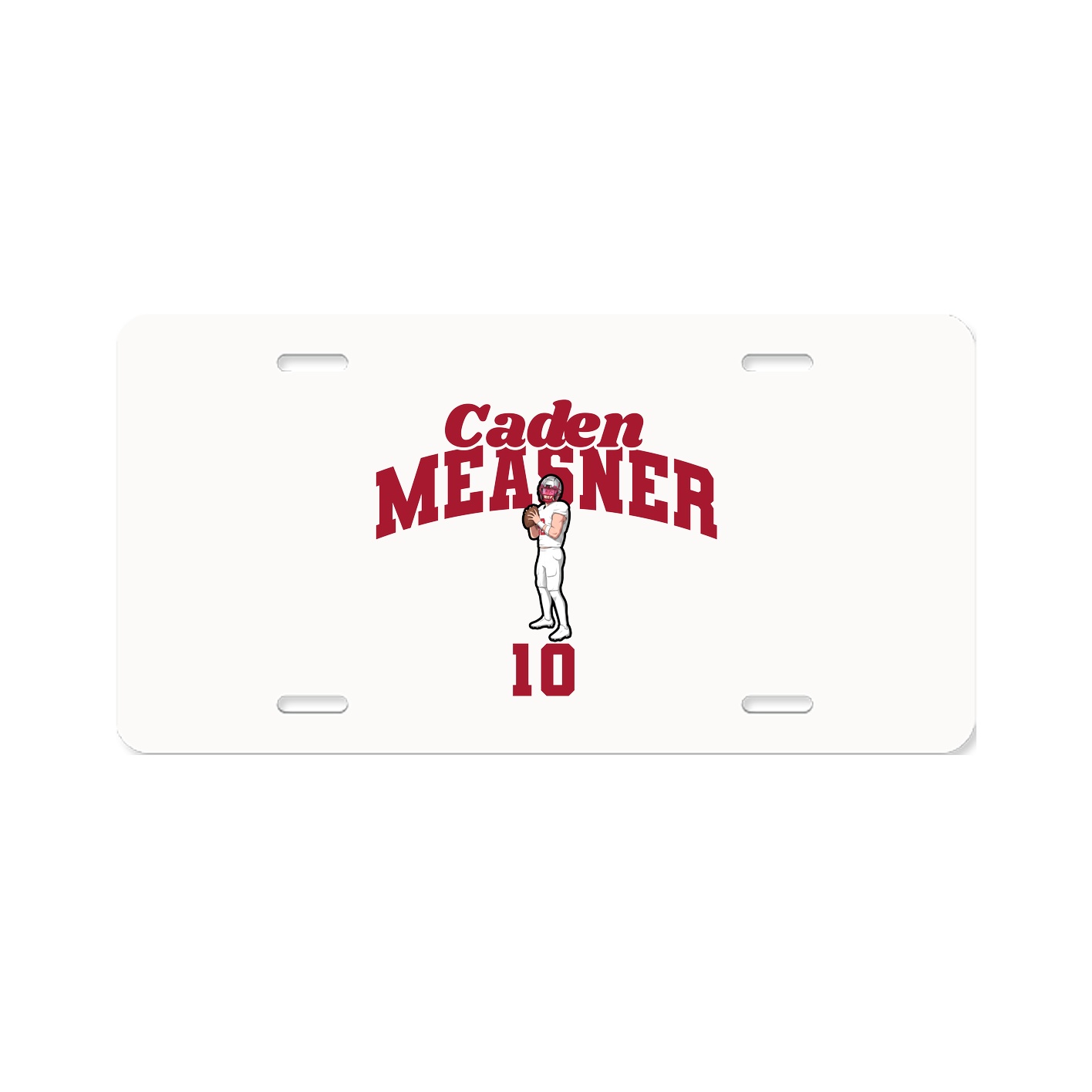 License Plate — Signature Arch in Classic