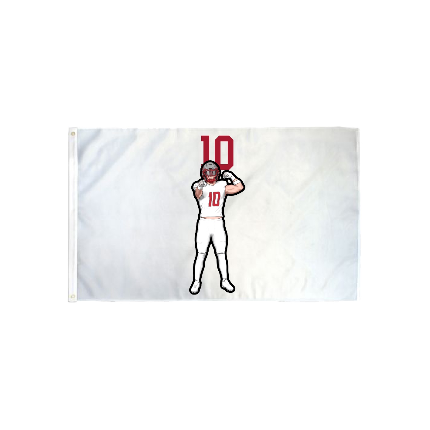 3x5 Flag — Number Top in Classic