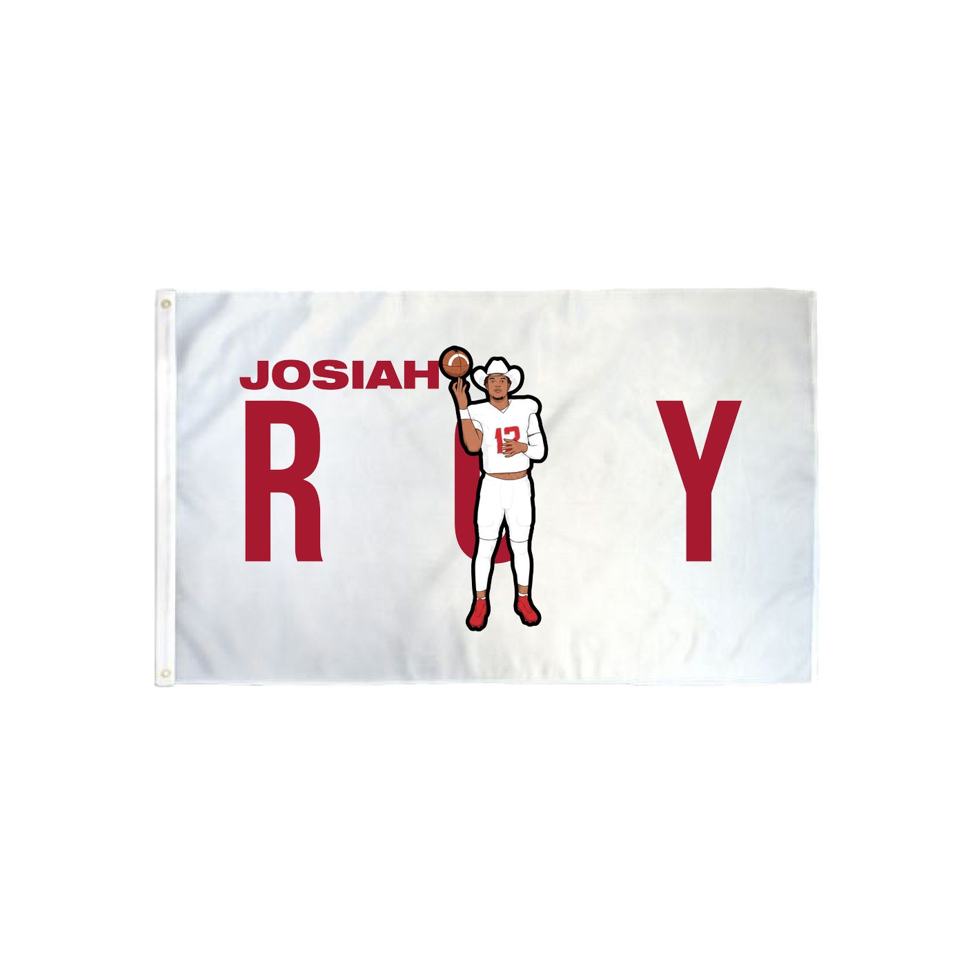 3x5 Flag — Player Name in Classic