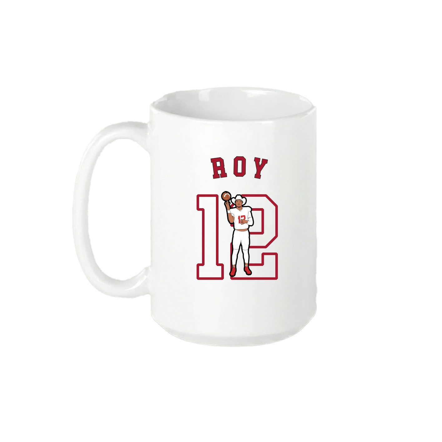 15oz Coffee Mug — Shirsey Arch in White