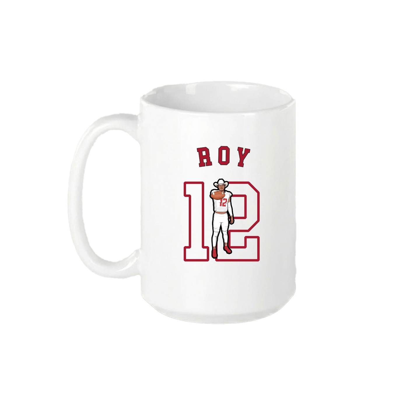 15oz Coffee Mug — Shirsey Arch in White
