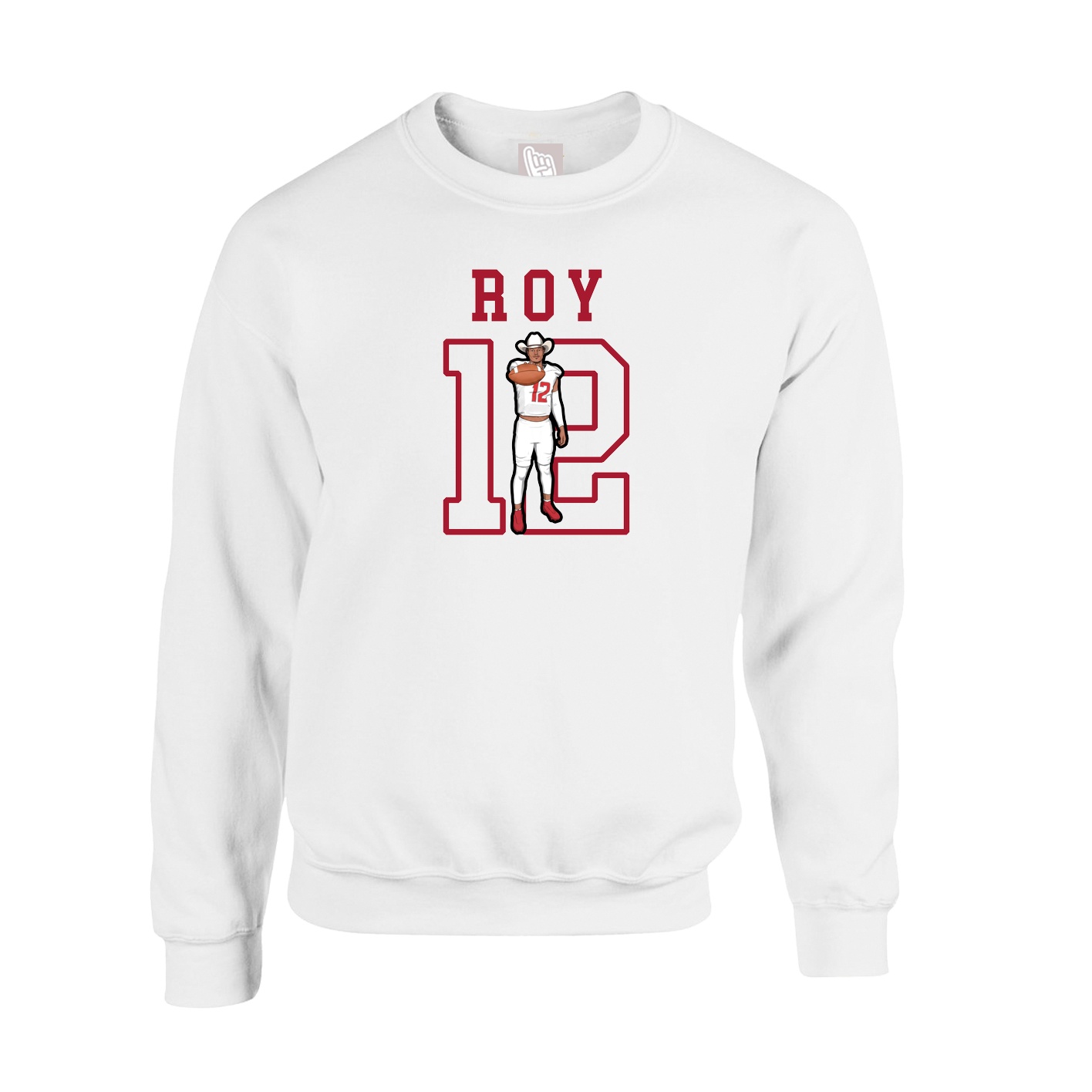 Fleece Crew — Shirsey in White