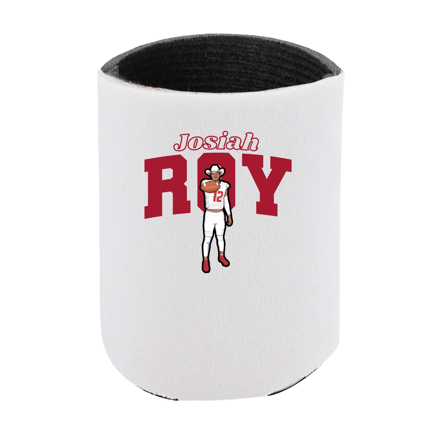 Can Holder — Name Arch in White