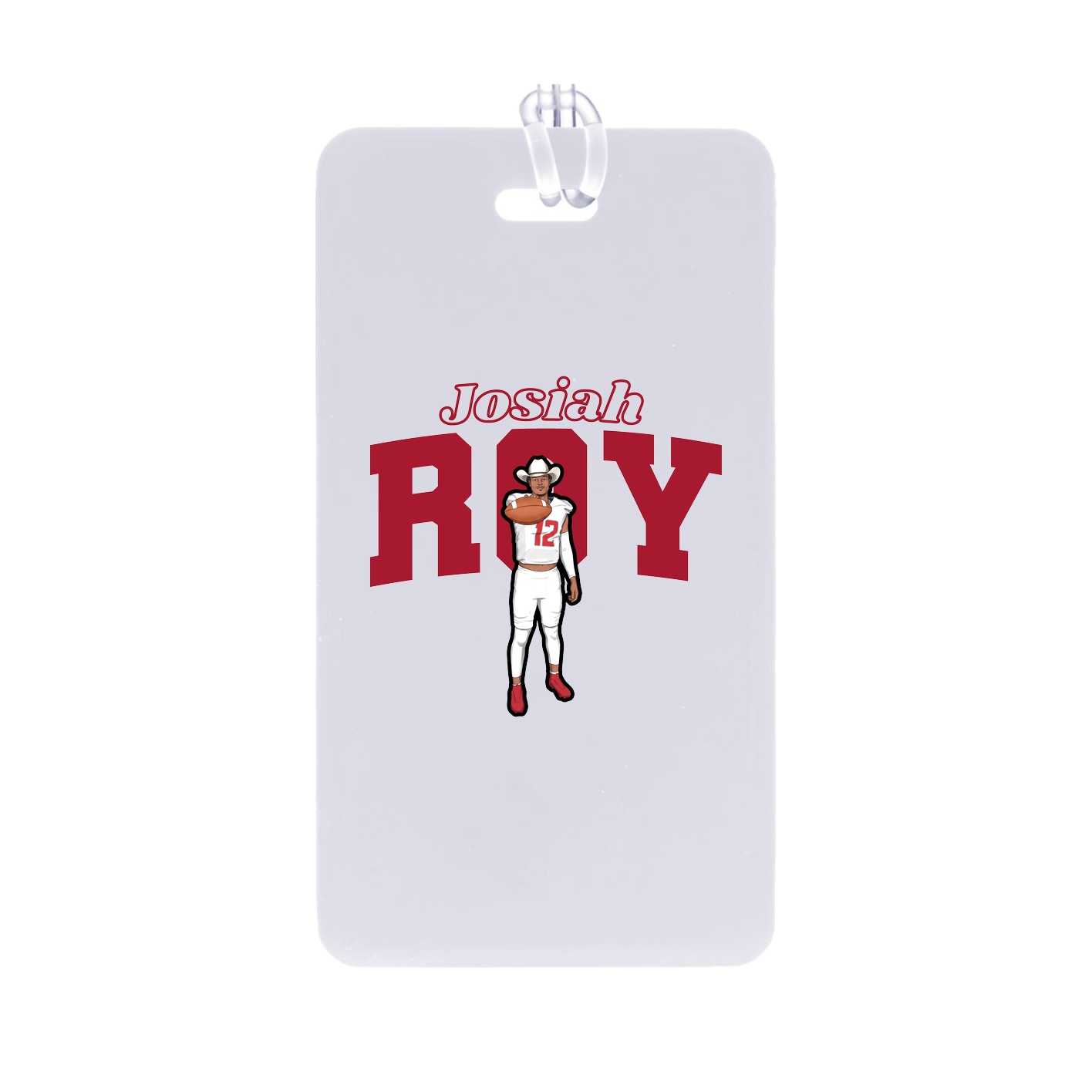 Bag Tag — Name Arch in Classic