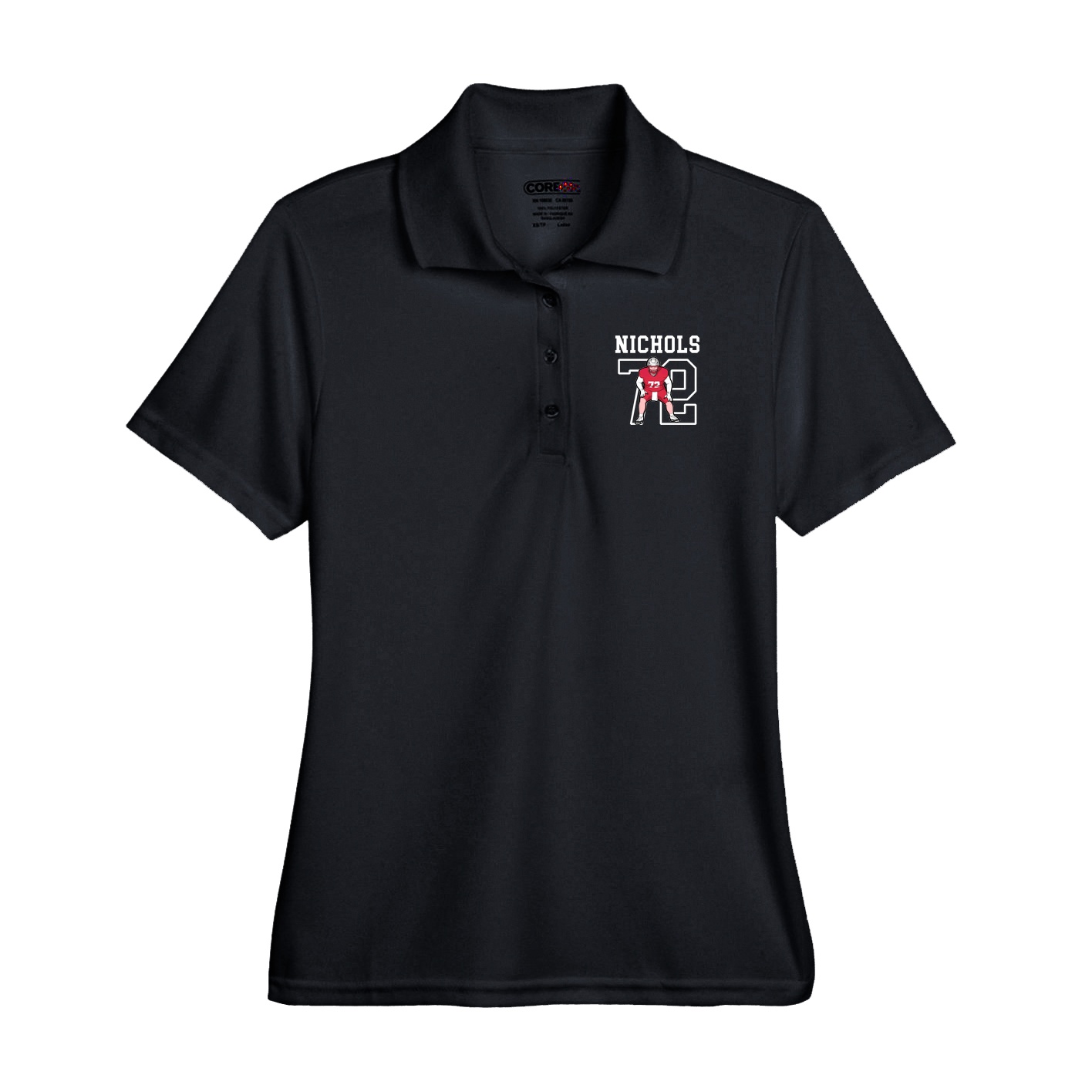 Performance Polo — Shirsey in Black