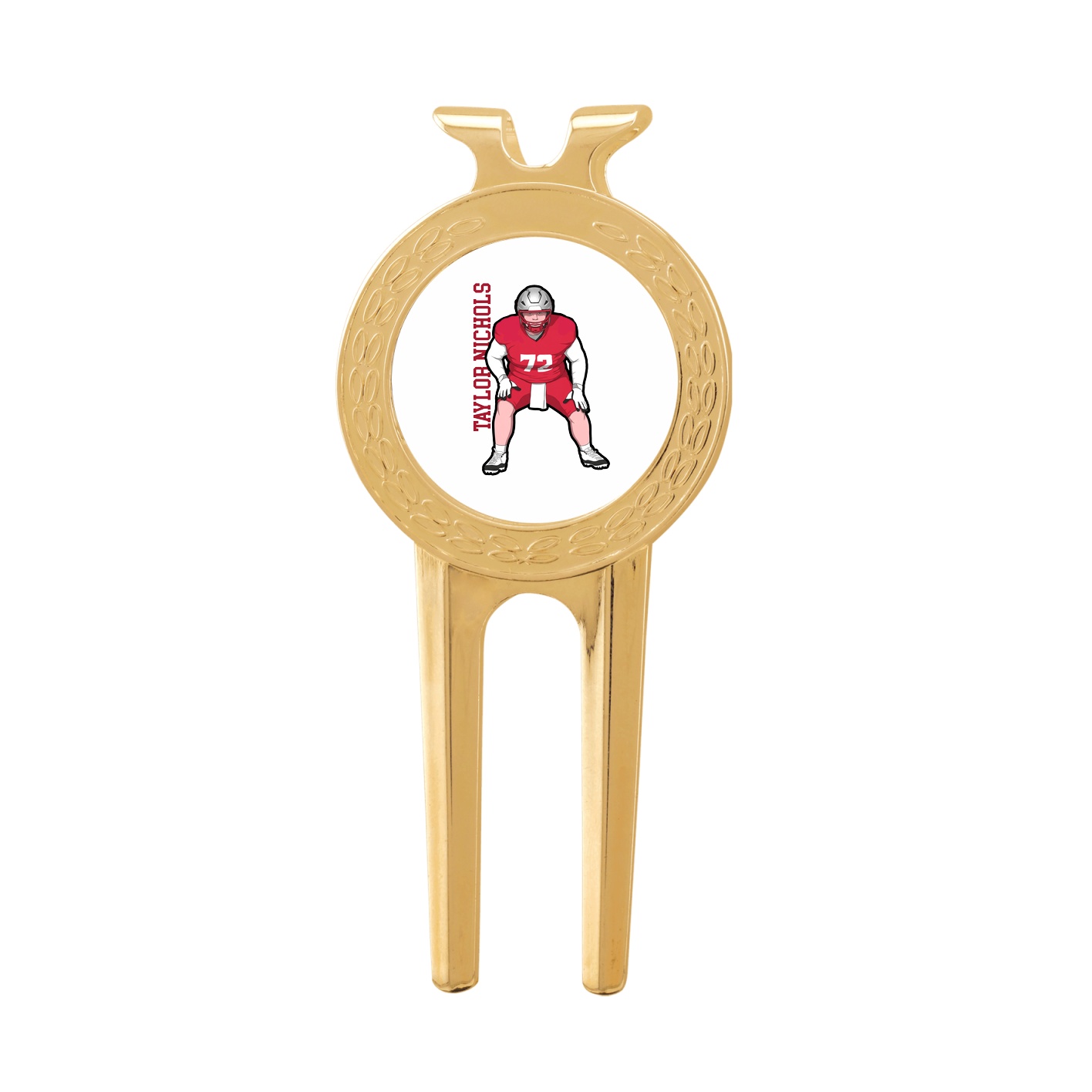 Divot Tool with Ball Marker — Name Vertical in Classic