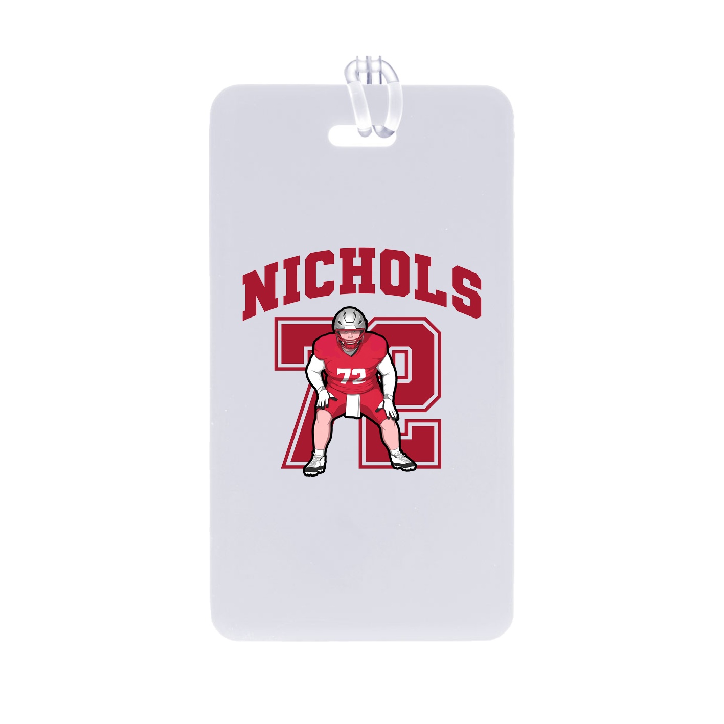 Bag Tag — Number in Classic