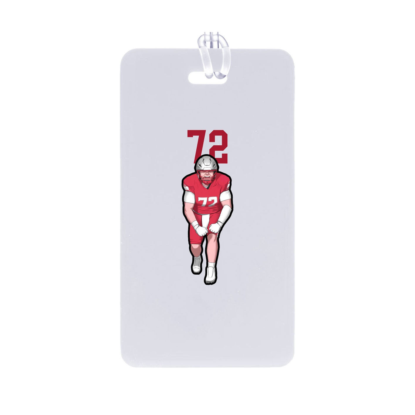 Bag Tag — Number Top in Classic