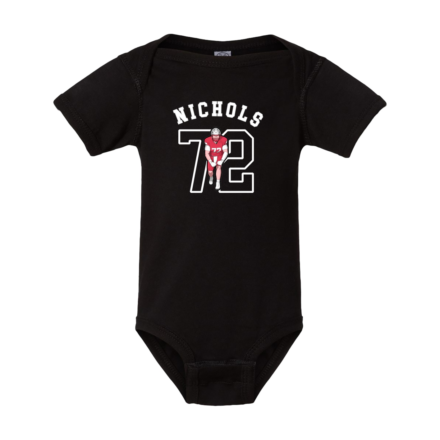 Baby Onesie — Shirsey Arch in Black