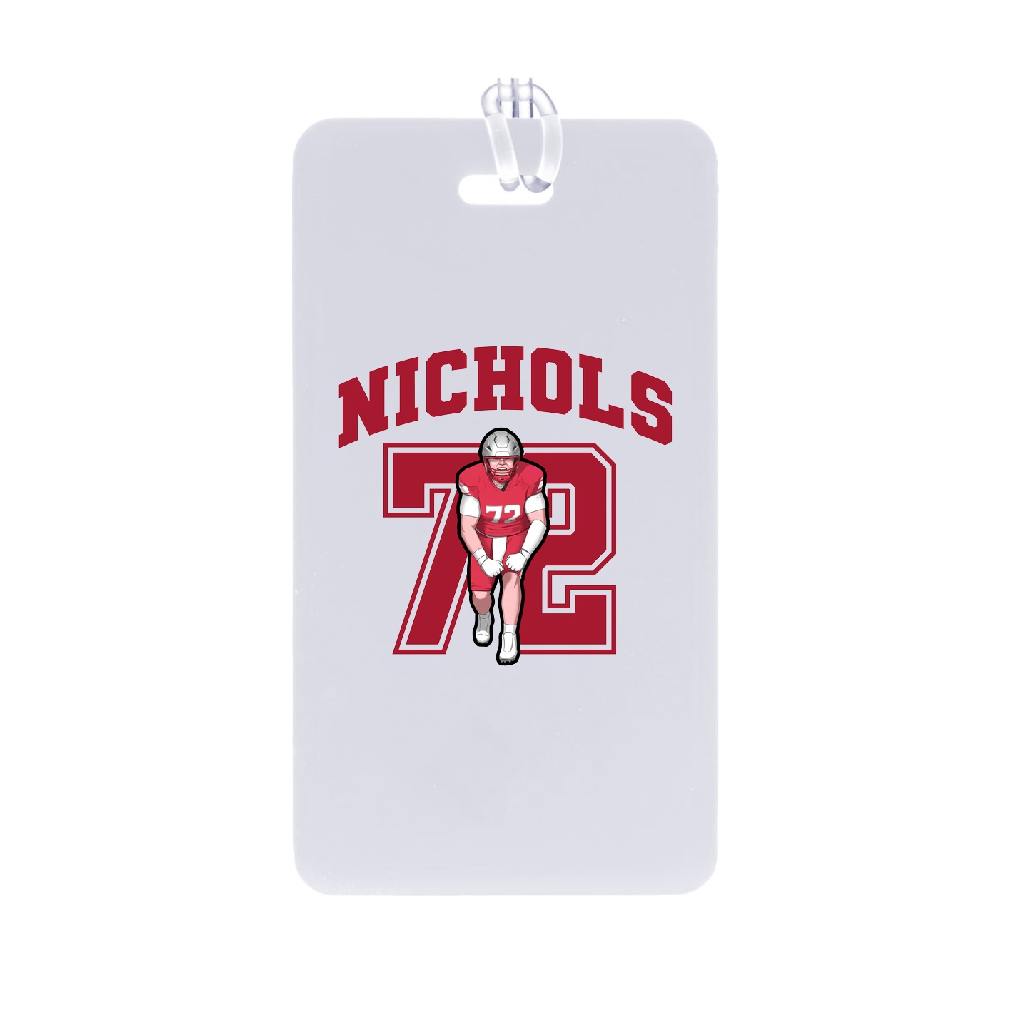 Bag Tag — Number in Classic