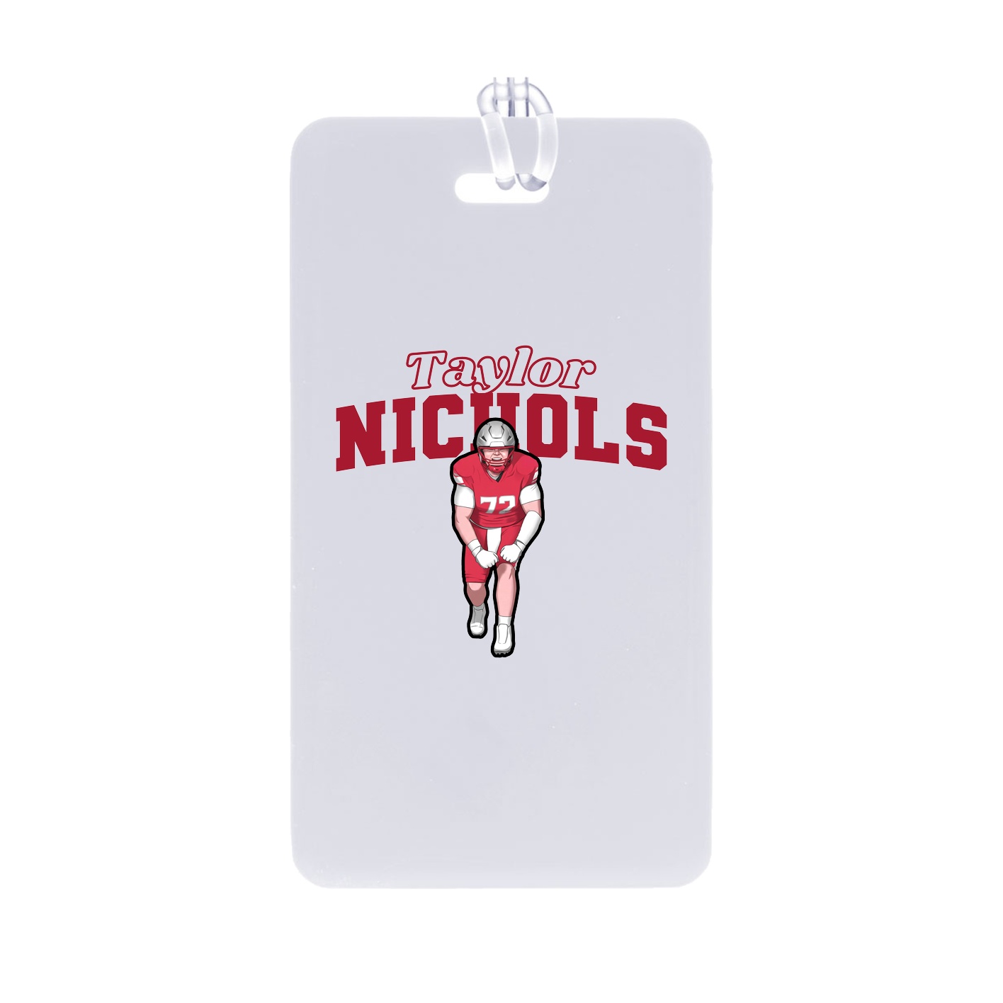 Bag Tag — Name Arch in Classic