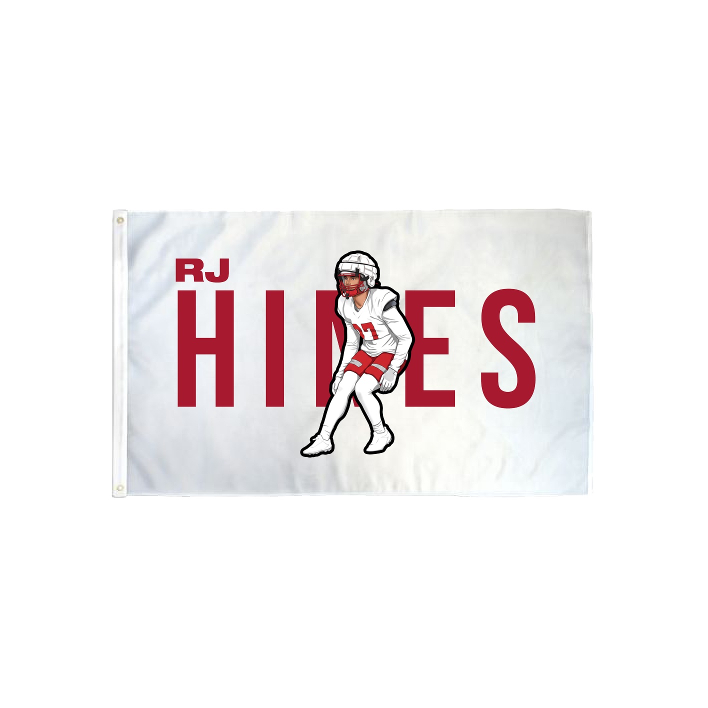 3x5 Flag — Player Name in Classic