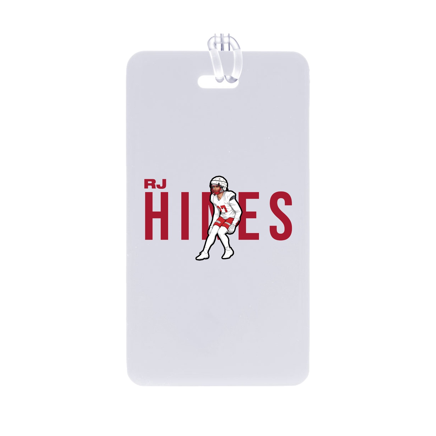Bag Tag — Player Name in Classic