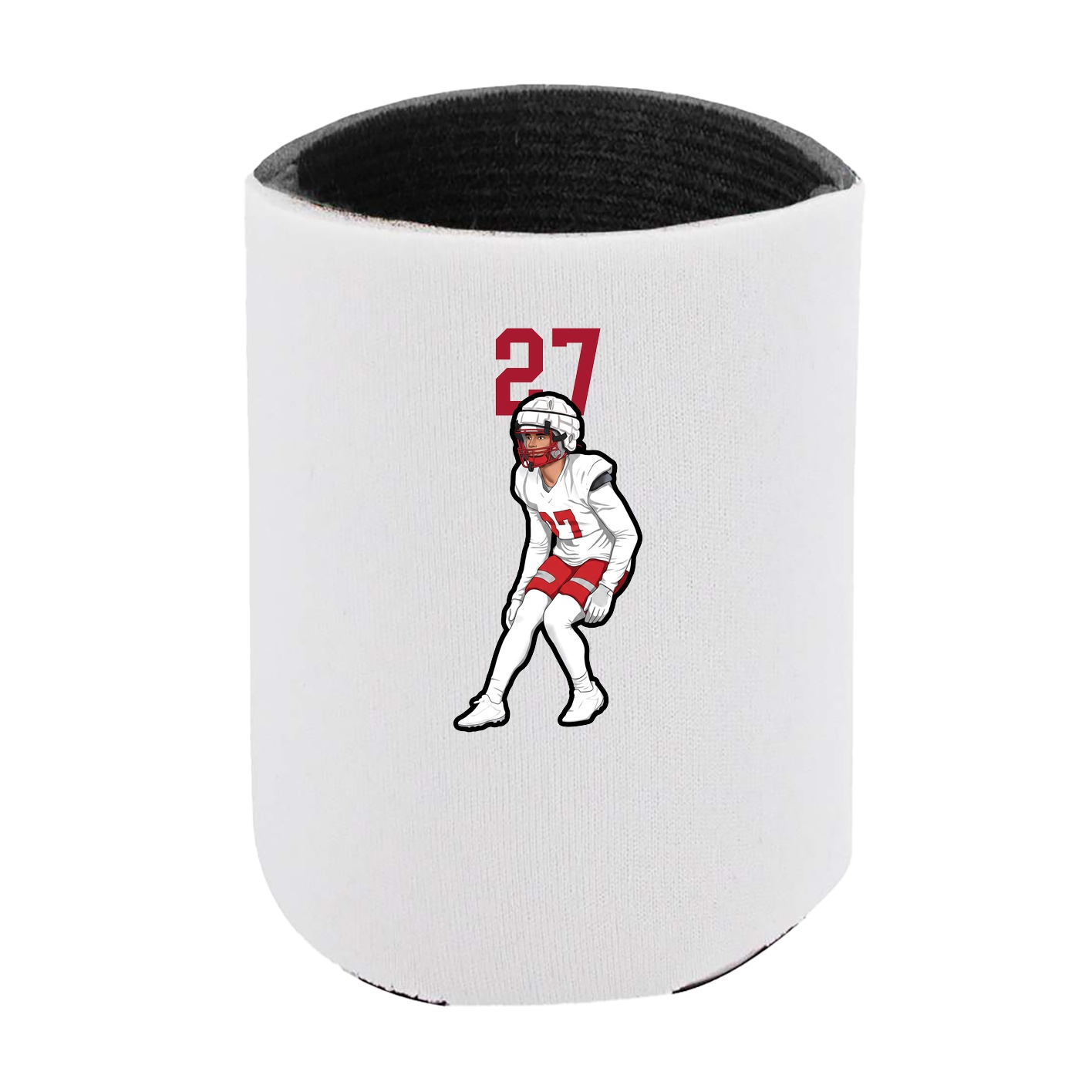 Can Holder — Number Top in White