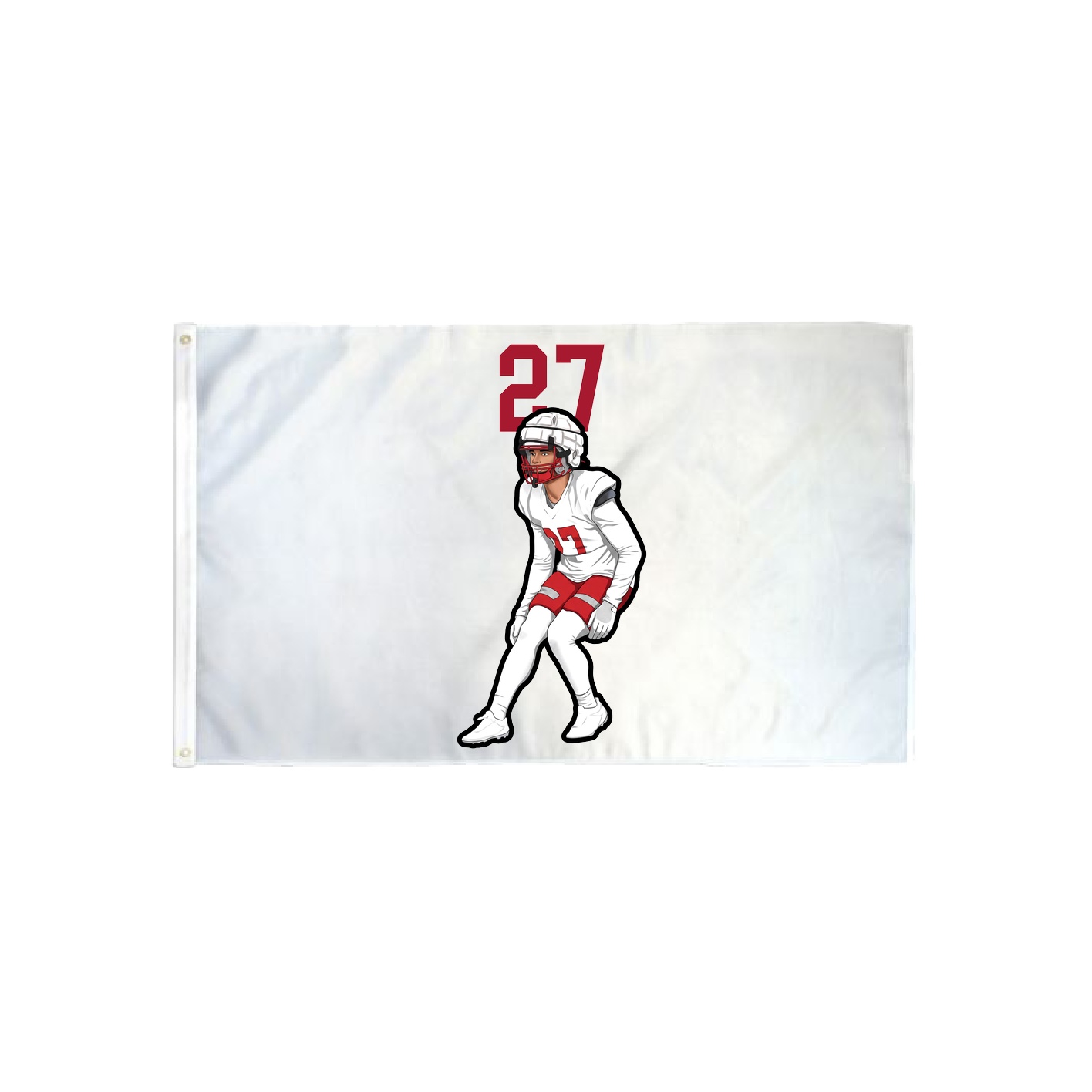 3x5 Flag — Number Top in Classic