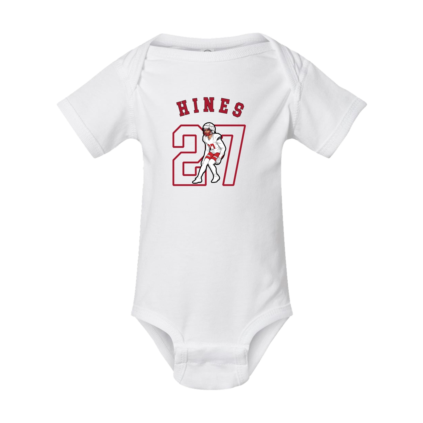 Baby Onesie — Shirsey Arch in White