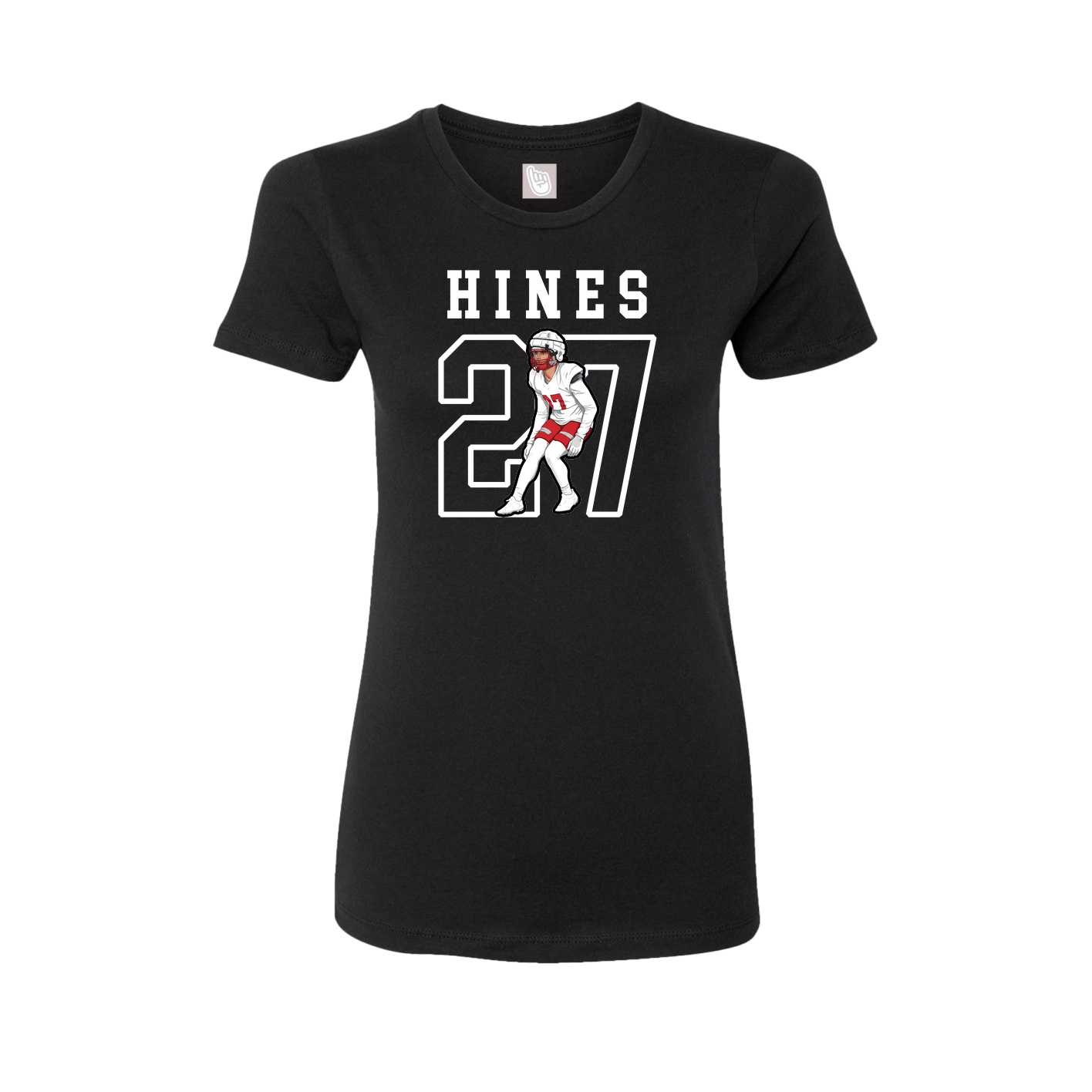 Fitted Women's Tee — Shirsey in Black