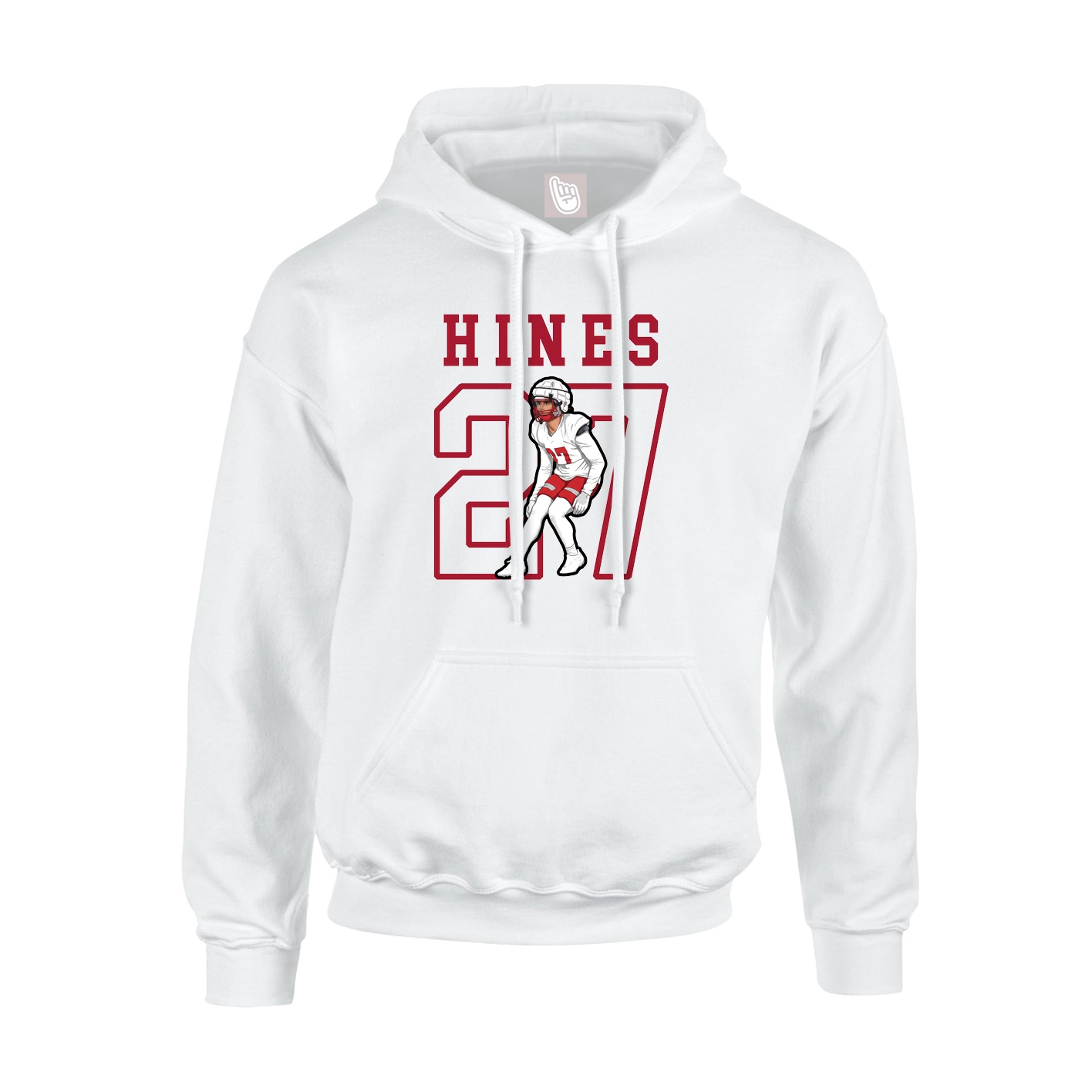 Youth Hoodie — Shirsey in White