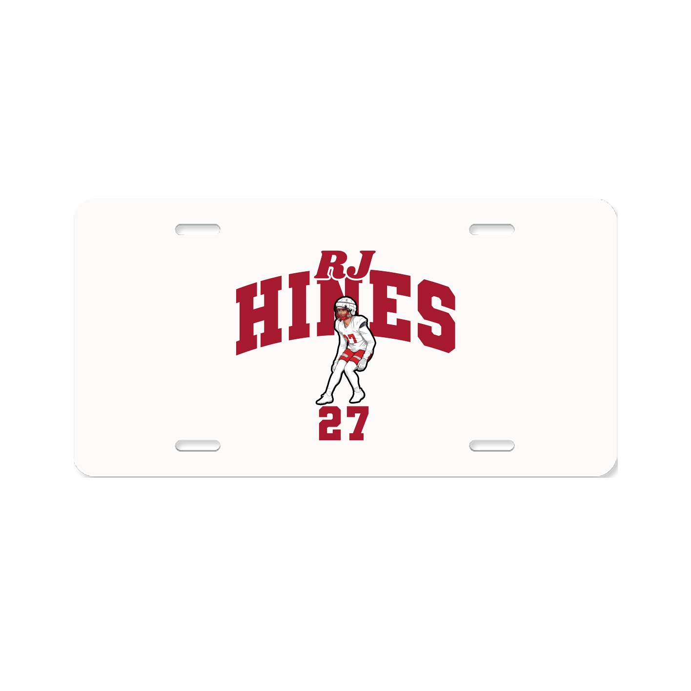 License Plate — Signature Arch in Classic